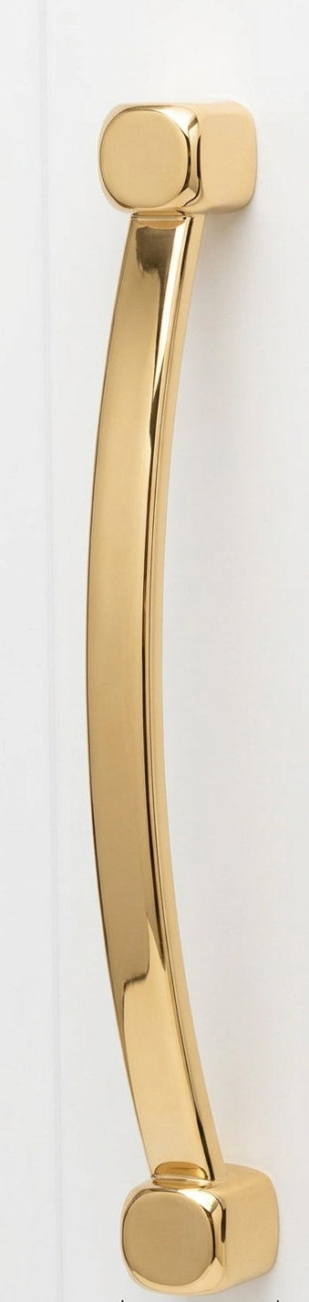 Robustline GP Cupboard Handles & Knobs Cupboard Handles Zinc Handle 4" 741 Zinc Alloy Gold Plated Cabinet Furniture Knob